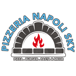 Pizzeria Napoli Sky logo.
